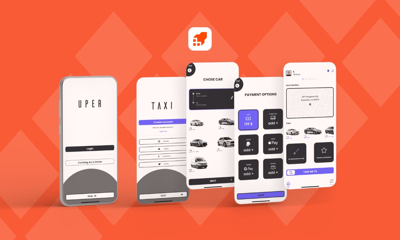 تطبيق حجز سيارات الأجرة